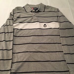 Vintage chaps Ralph Lauren long sleeve rugby polo